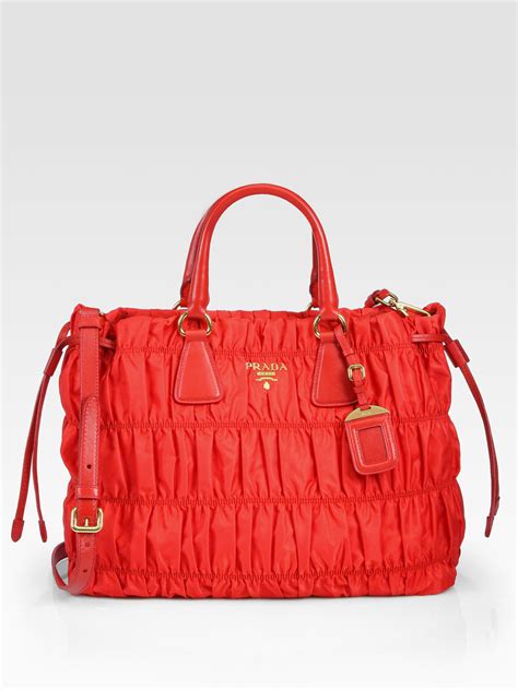 prada red|prada handbag red inside.